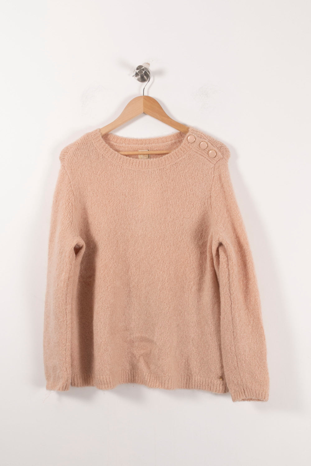 Pull Rose - Taille M/38 de la marque Des petits hauts | PARAD61825 - Vendu par Paradigme - Image 2