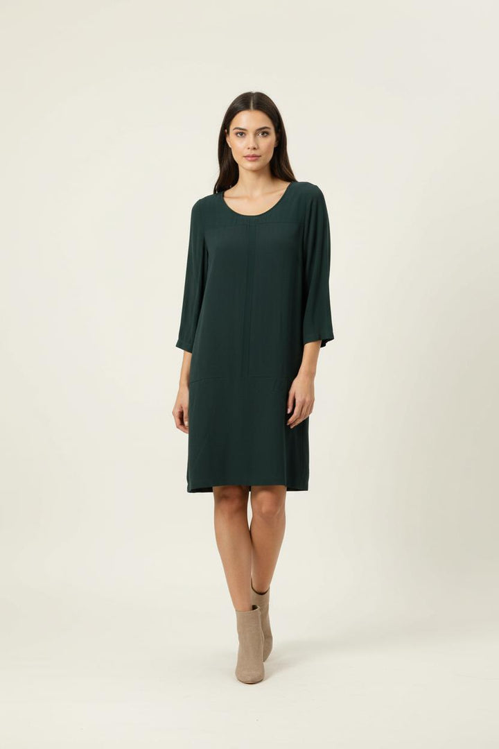 Robe Droite Verte - Taille S/36 de la marque Comptoir des Cotonniers | PARAD61840 - Vendu par Paradigme - Image 1