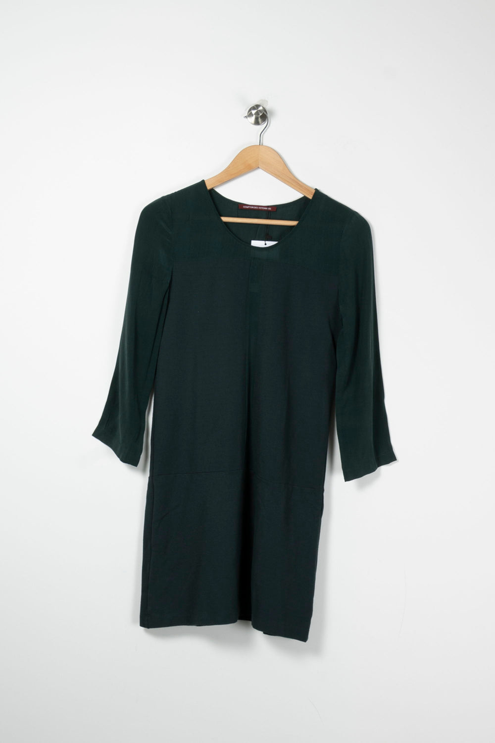 Robe Droite Verte - Taille S/36 de la marque Comptoir des Cotonniers | PARAD61840 - Vendu par Paradigme - Image 2
