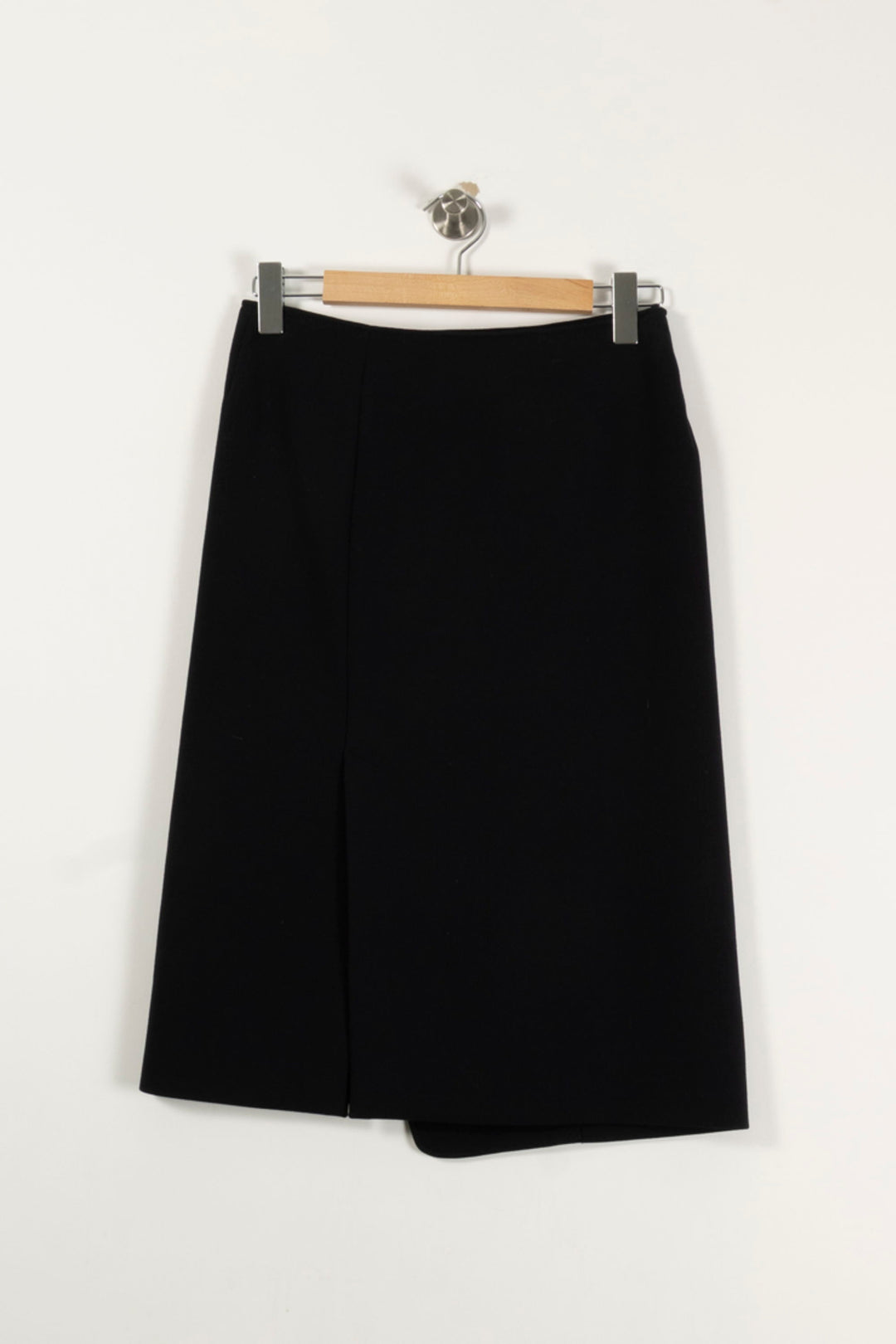 Jupe Portefeuille Noire - Taille S/36 de la marque Joseph | PARAD61855 - Vendu par Paradigme - Image 4