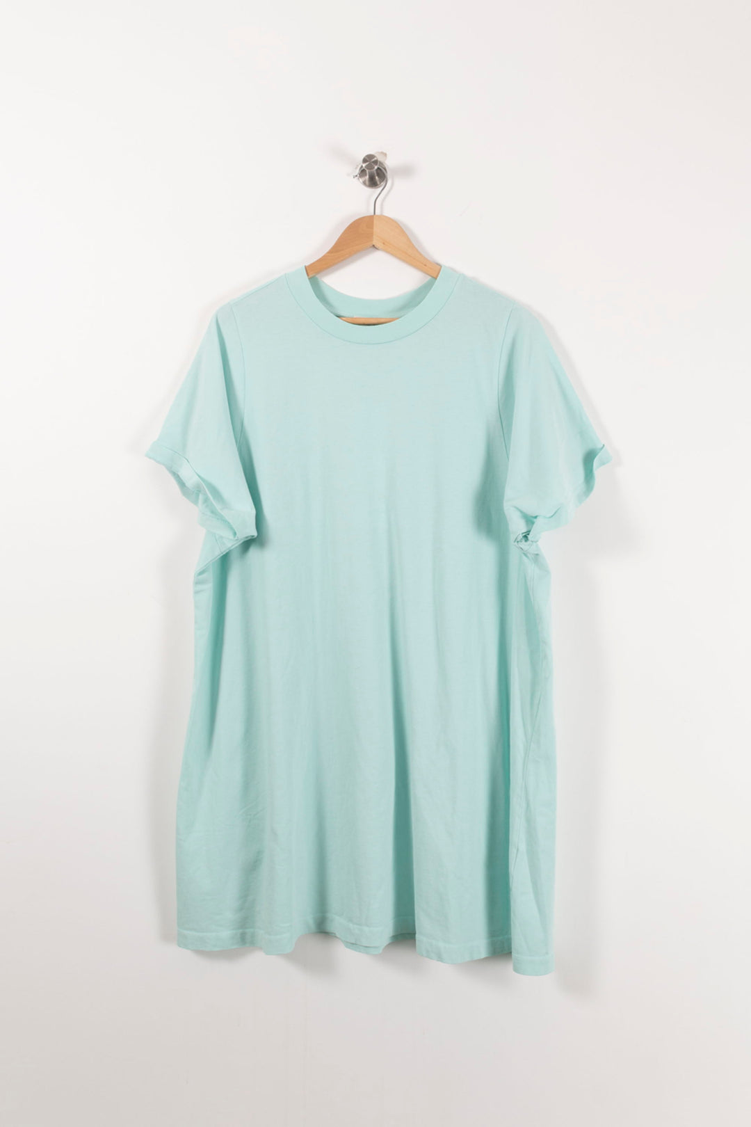 Robe T-shirt Vert clair - Taille M/38 de la marque American Vintage | PARAD61858 - Vendu par Paradigme - Image 2