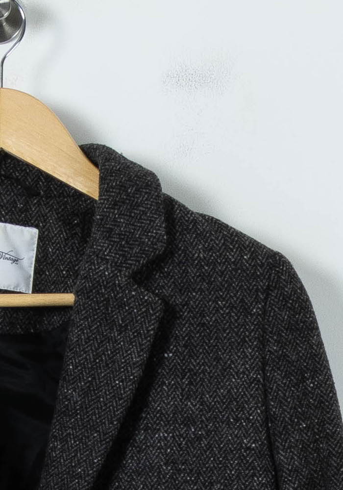 Manteau Gris - Taille XS/34 de la marque American Vintage | PARAD61861 - Vendu par Paradigme - Image 3