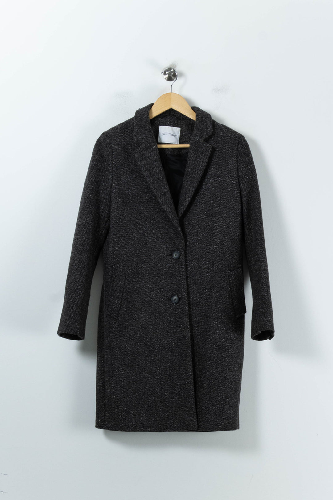 Manteau Gris - Taille XS/34 de la marque American Vintage | PARAD61861 - Vendu par Paradigme - Image 2