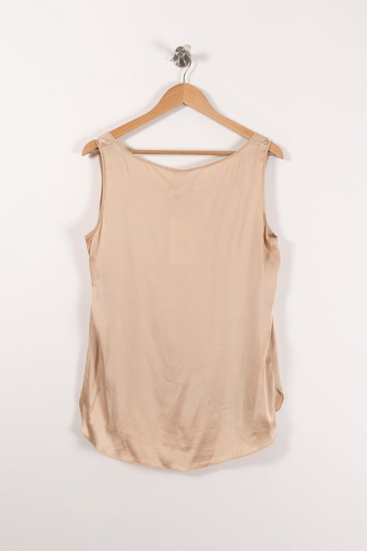 Débardeur Beige - Taille L/40 de la marque Max Mara | PARAD61862 - Vendu par Paradigme - Image 4
