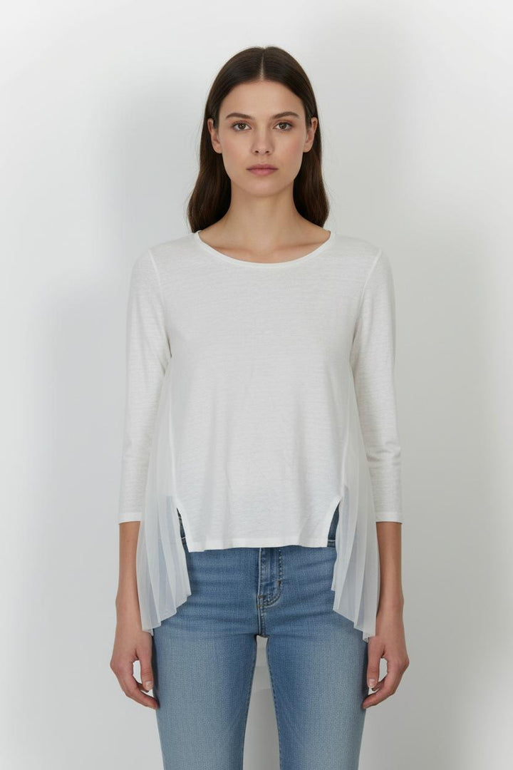 Pull Blanc - Taille S/36 de la marque Sandro | PARAD61863 - Vendu par Paradigme - Image 1