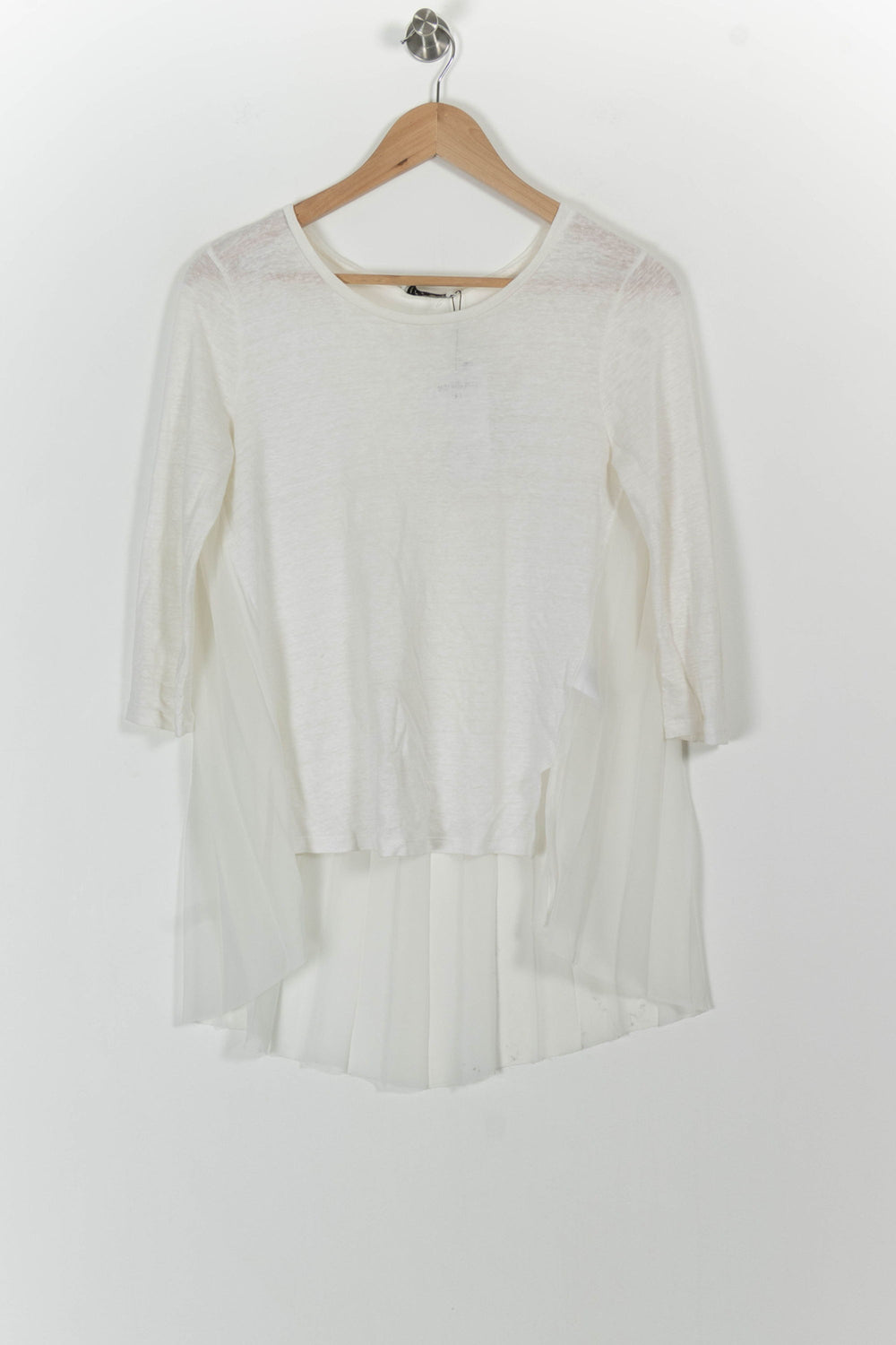 Pull Blanc - Taille S/36 de la marque Sandro | PARAD61863 - Vendu par Paradigme - Image 2