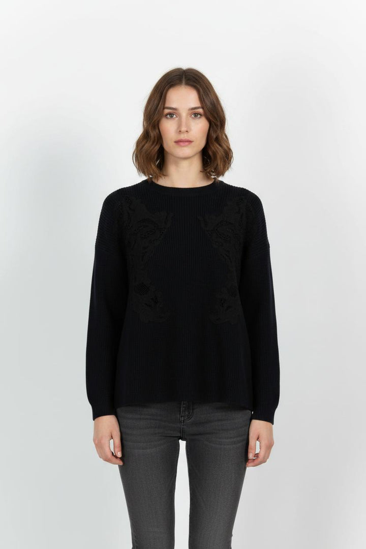 Pull Bleu - Taille S/36 de la marque Sandro | PARAD61874 - Vendu par Paradigme - Image 1