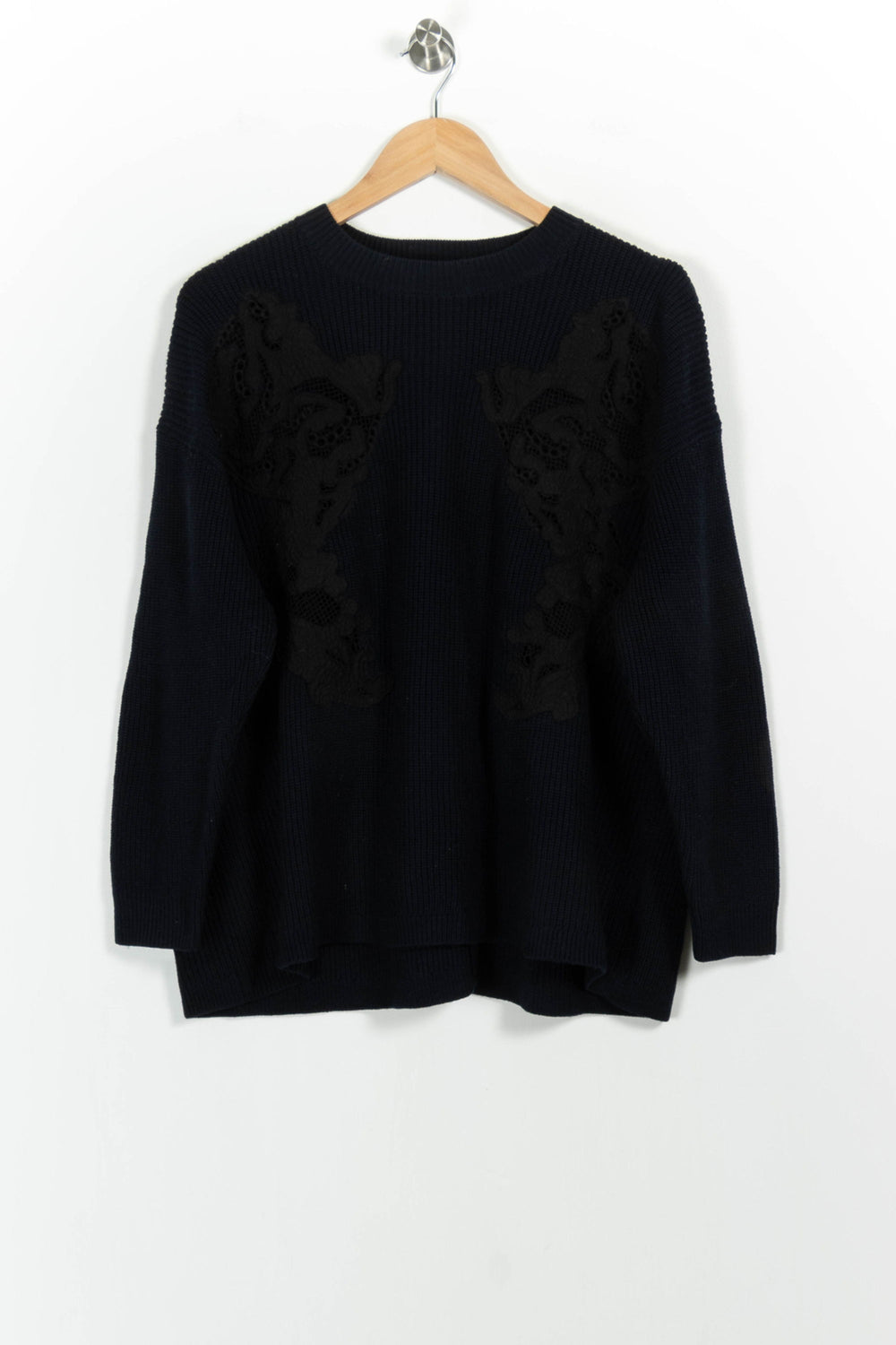 Pull Bleu - Taille S/36 de la marque Sandro | PARAD61874 - Vendu par Paradigme - Image 2
