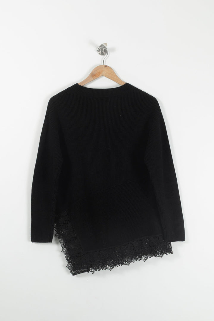 Pull Noir - Taille S/36 de la marque Sandro | PARAD61875 - Vendu par Paradigme - Image 4