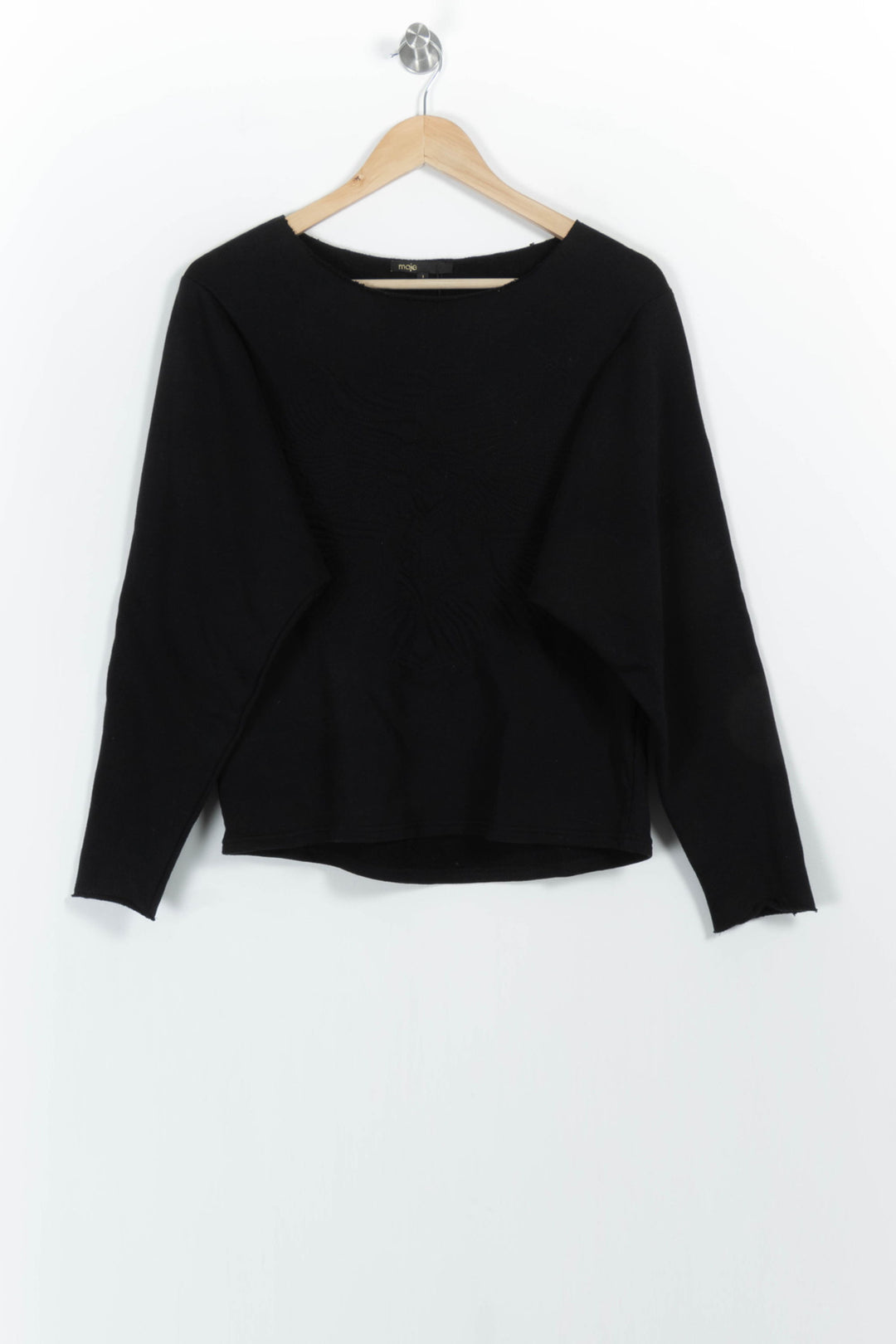 Pull Noir - Taille S/36 de la marque Maje | PARAD61877 - Vendu par Paradigme - Image 2