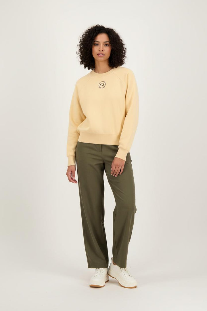 Sweatshirt Jaune - Taille M/38 de la marque Sandro | PARAD61882 - Vendu par Paradigme - Image 1