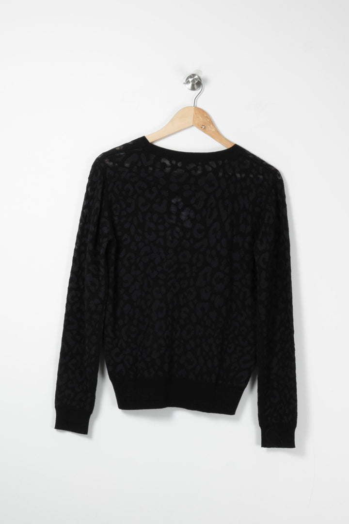 Pull Noir - Taille L/40 de la marque IKKS | PARAD61892 - Vendu par Paradigme - Image 4