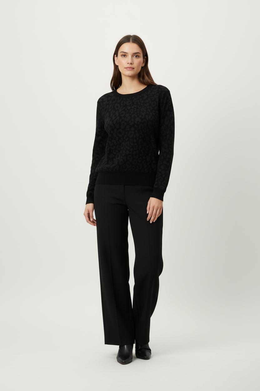 Pull Noir - Taille L/40 de la marque IKKS | PARAD61892 - Vendu par Paradigme - Image 1