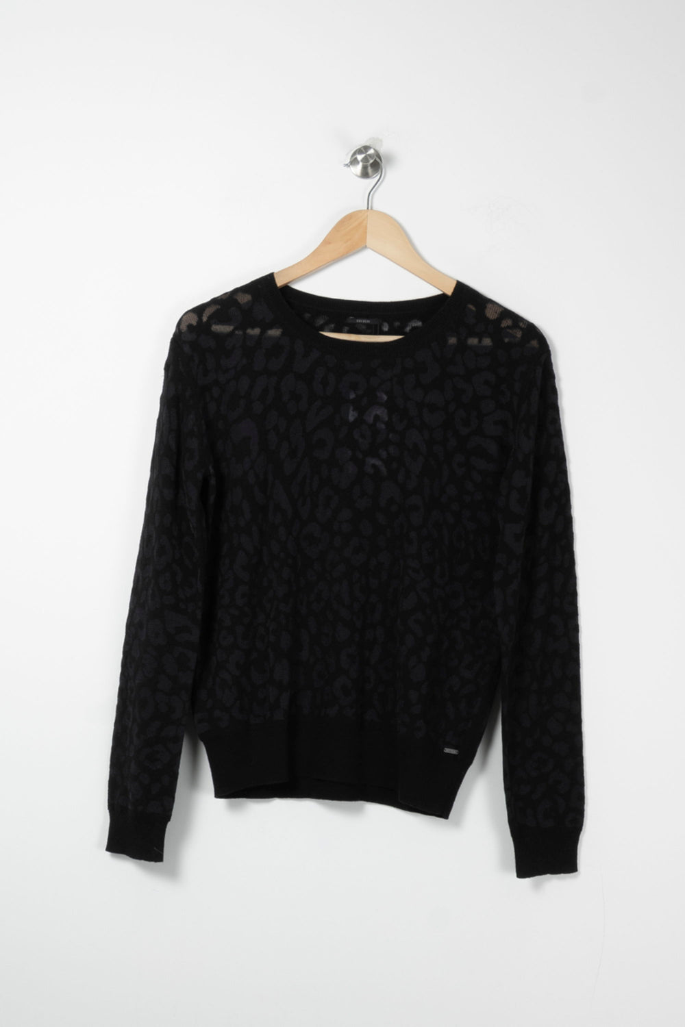 Pull Noir - Taille L/40 de la marque IKKS | PARAD61892 - Vendu par Paradigme - Image 2