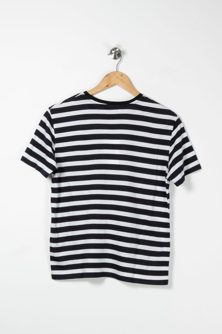 Tee-shirt Noir et Blanc - Taille M/38 de la marque Sandro | PARAD61893 - Vendu par Paradigme - Image 4