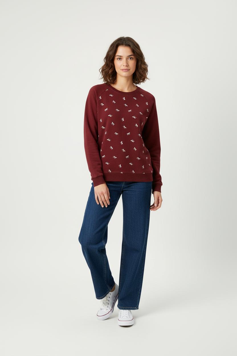 Sweat Bordeaux - Taille M/38 de la marque Karl Marc John | PARAD61903 - Vendu par Paradigme - Image 1