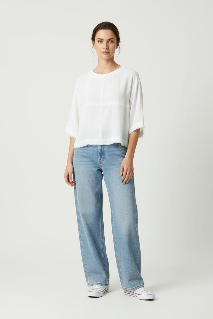 Blouse Blanche - Taille L/40 de la marque Claudie Pierlot | PARAD61913 - Vendu par Paradigme - Image 1