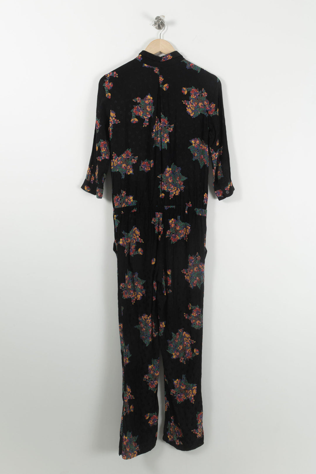 Combinaison Noire à Fleurs - Taille XS/34 de la marque ba&sh | PARAD61928 - Vendu par Paradigme - Image 4