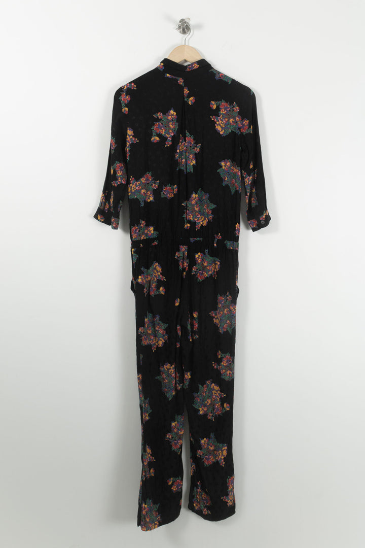 Combinaison Noire à Fleurs - Taille XS/34 de la marque ba&sh | PARAD61928 - Vendu par Paradigme - Image 4