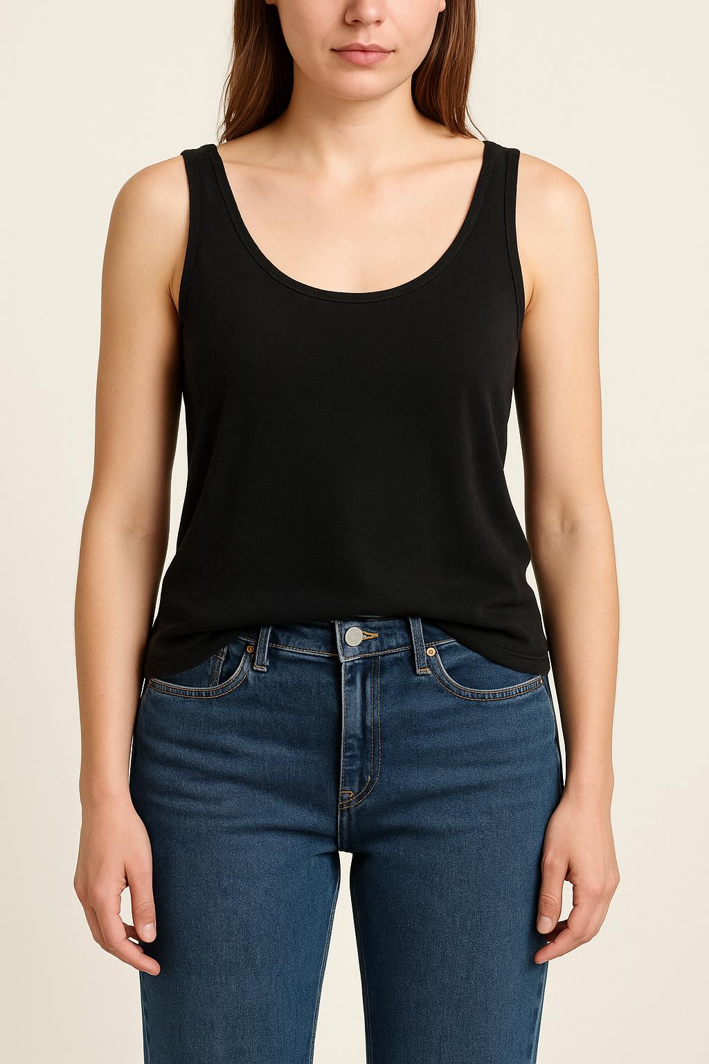 Débardeur Noir - Taille M/38 de la marque Claudie Pierlot | PARAD61931 - Vendu par Paradigme - Image 1