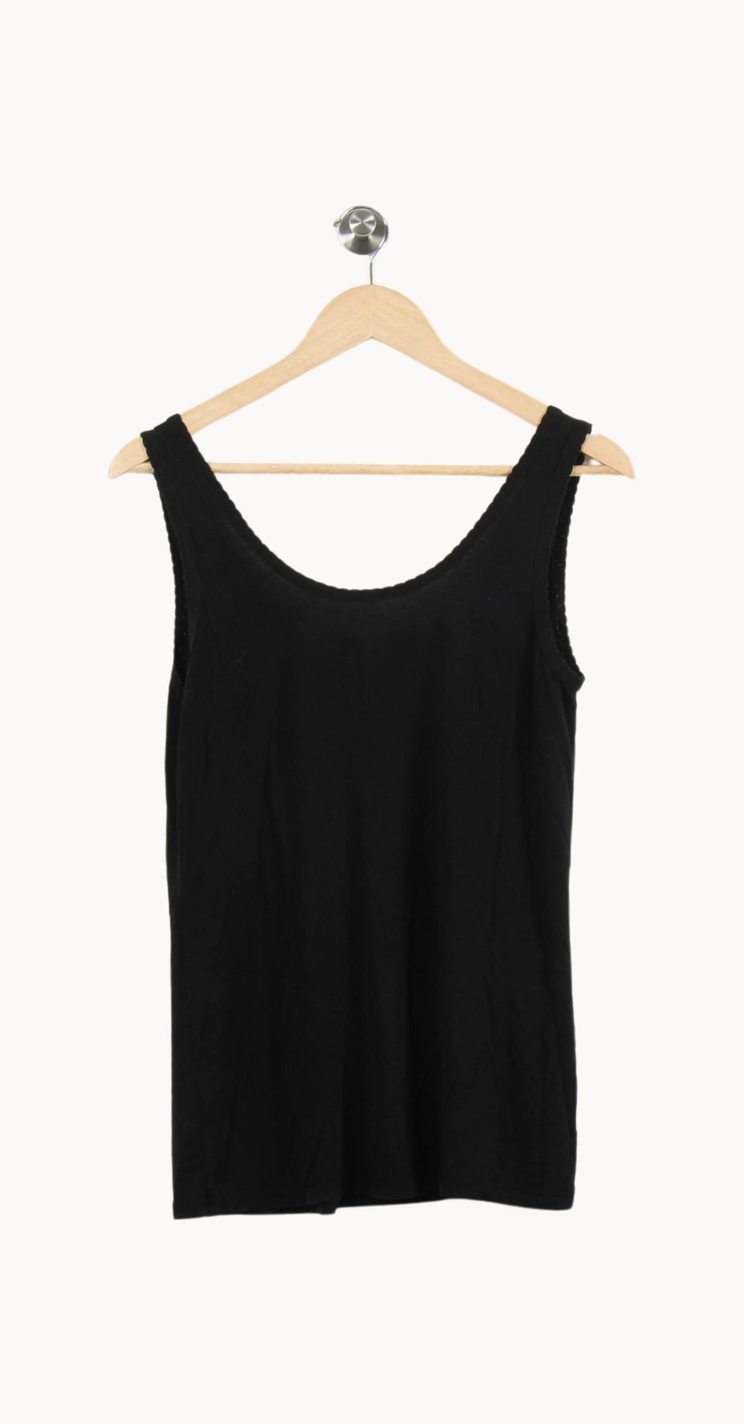 Débardeur Noir - Taille M/38 de la marque Claudie Pierlot | PARAD61931 - Vendu par Paradigme - Image 2