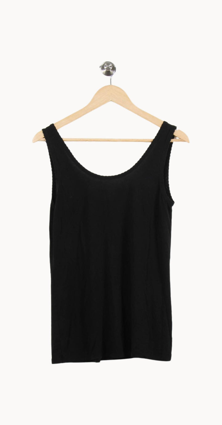 Débardeur Noir - Taille M/38 de la marque Claudie Pierlot | PARAD61931 - Vendu par Paradigme - Image 2