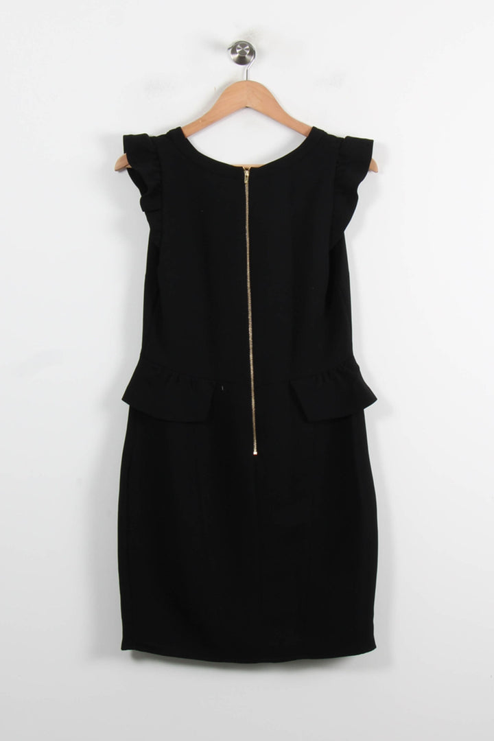 Robe Midi Noire - Taille L/40 de la marque Sandro | PARAD61935 - Vendu par Paradigme - Image 2