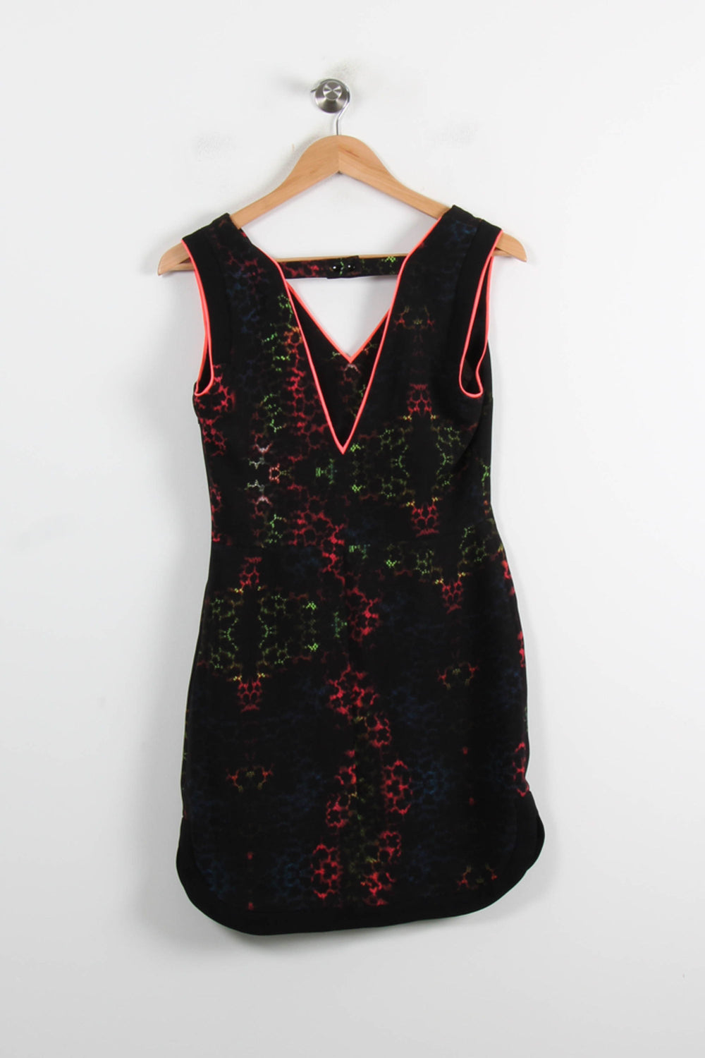 Robe Sans Manches Noire et Multicolore - Taille S/36 de la marque Sandro | PARAD61942 - Vendu par Paradigme - Image 2
