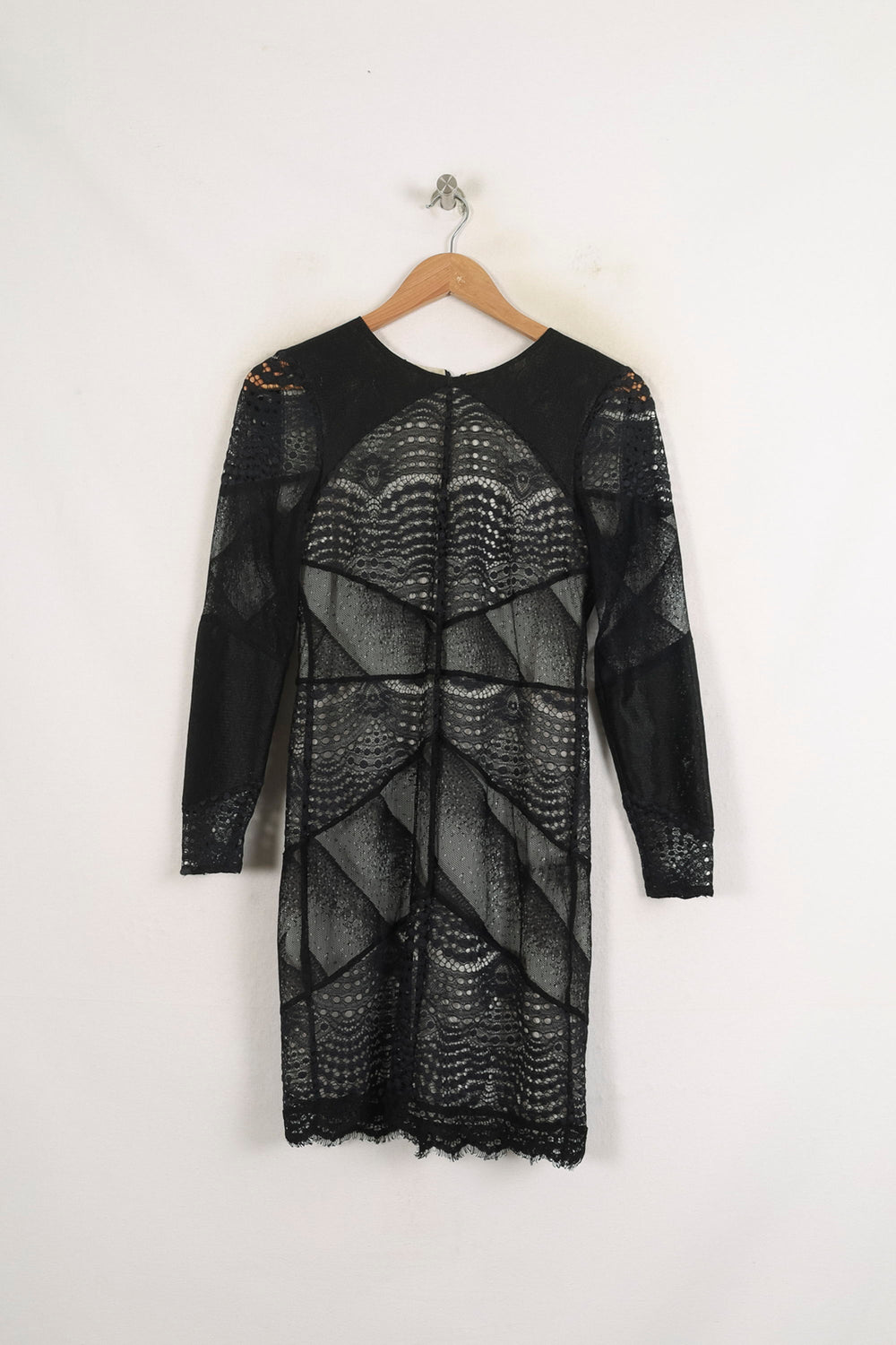 Robe Midi Noire - Taille M/38 de la marque Sandro | PARAD61944 - Vendu par Paradigme - Image 2