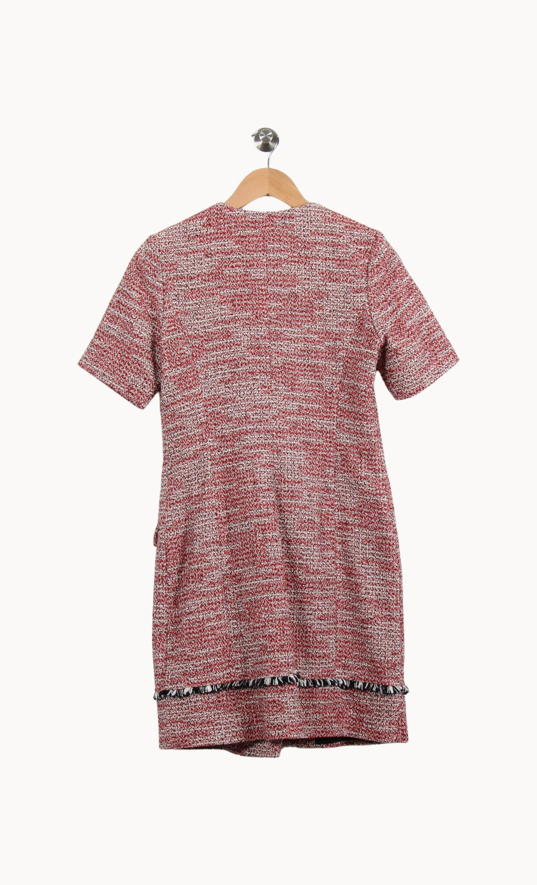 Robe Blazer Rouge - Taille M/38 de la marque Claudie Pierlot | PARAD61948 - Vendu par Paradigme - Image 4
