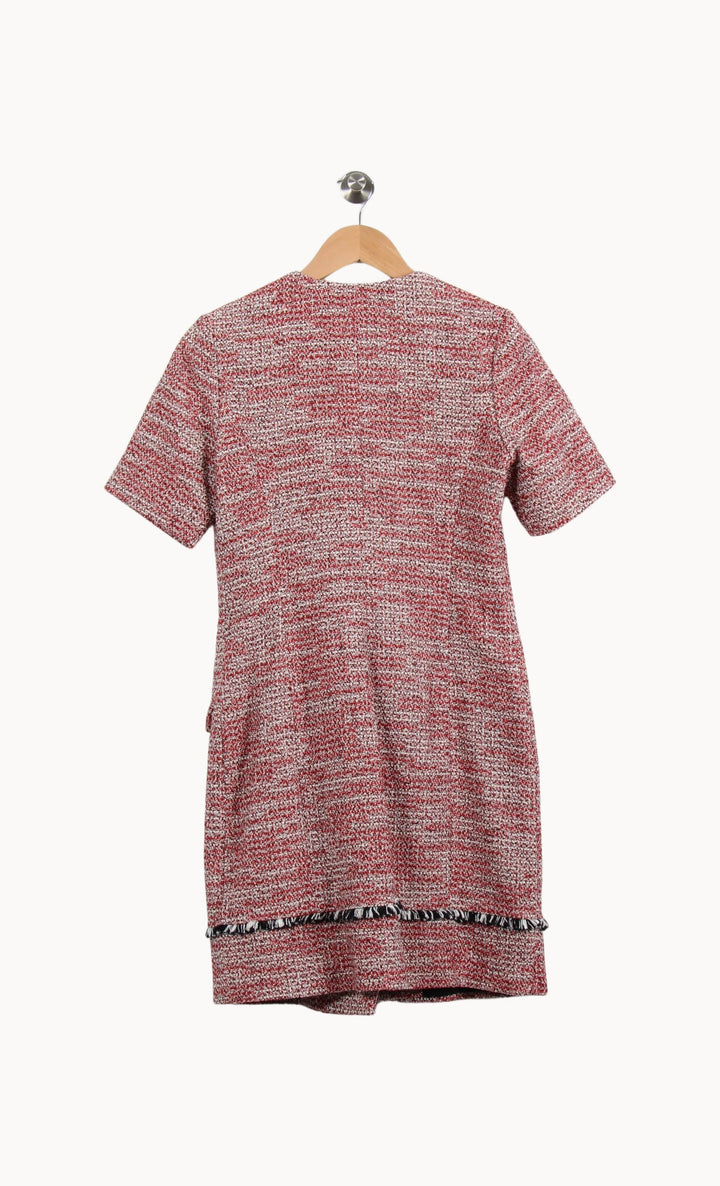 Robe Blazer Rouge - Taille M/38 de la marque Claudie Pierlot | PARAD61948 - Vendu par Paradigme - Image 4