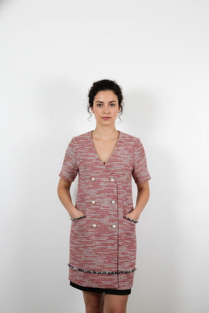 Robe Blazer Rouge - Taille M/38