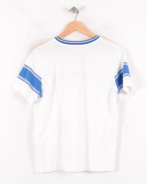 Tee-shirt Blanc et Bleu - Taille M/38 de la marque Claudie Pierlot | PARAD61962 - Vendu par Paradigme - Image 4