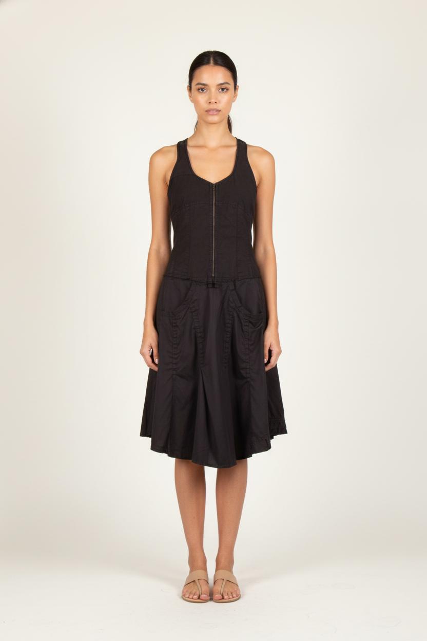 Robe Courte Noire - Taille XS/34 de la marque IKKS | PARAD61965 - Vendu par Paradigme - Image 1