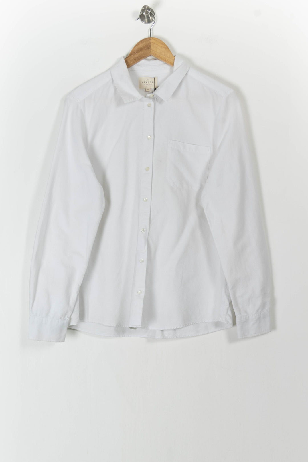 Chemise Blanche - Taille XL/42 de la marque Sézane | PARAD61966 - Vendu par Paradigme - Image 2