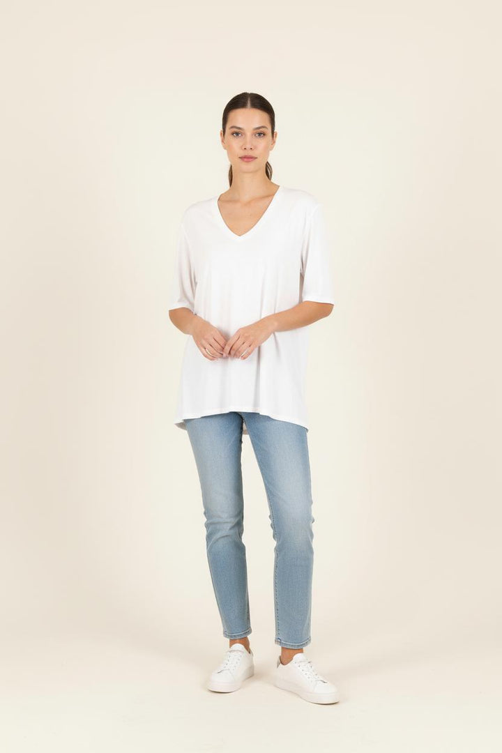 Tee-shirt Blanc - Taille L/40 de la marque ba&sh | PARAD61972 - Vendu par Paradigme - Image 1
