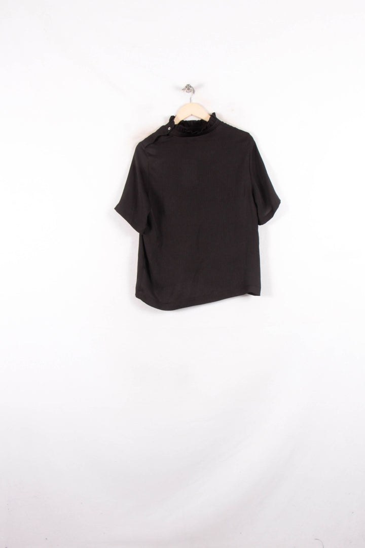 Blouse Noire - Taille L/40 de la marque Claudie Pierlot | PARAD61976 - Vendu par Paradigme - Image 4