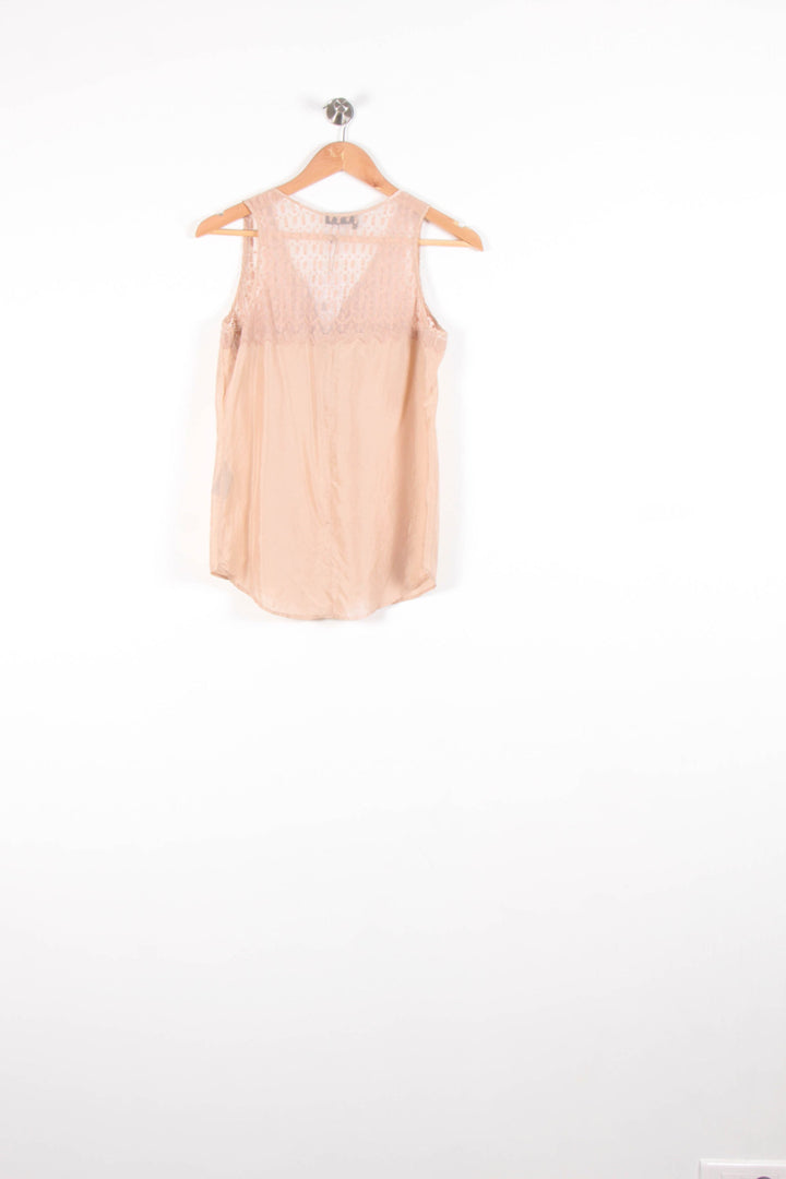 Débardeur Beige - Taille XS/34 de la marque The Kooples | PARAD61979 - Vendu par Paradigme - Image 4