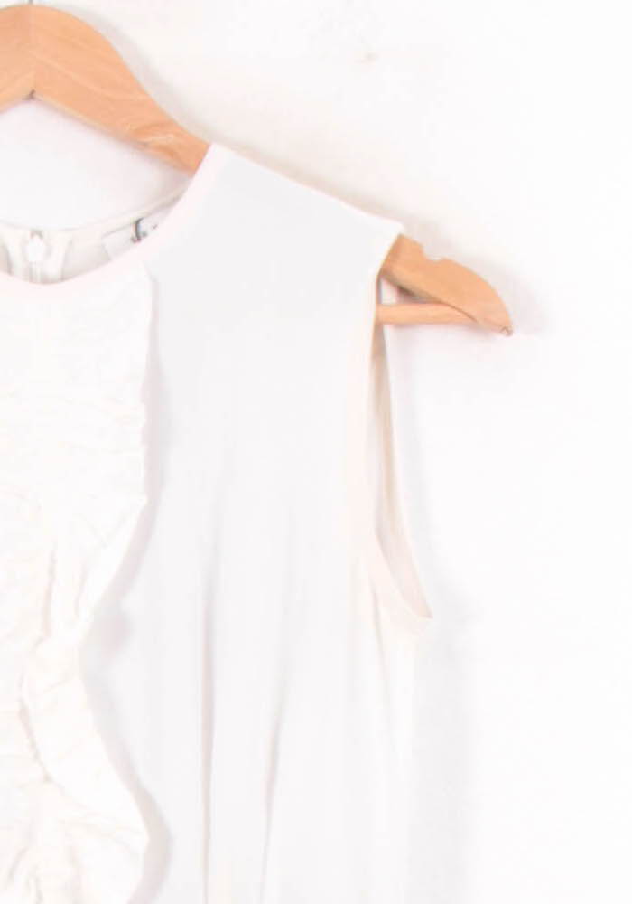 Robe Courte Blanche et Noire - Taille S/36 de la marque Sandro | PARAD61986 - Vendu par Paradigme - Image 3