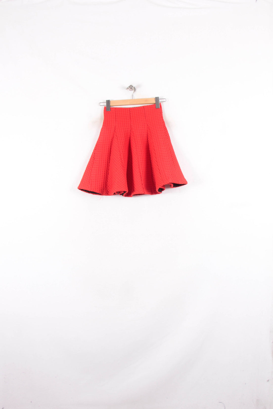 Jupe Évasée Rouge - Taille S/36 de la marque Maje | PARAD61987 - Vendu par Paradigme - Image 2