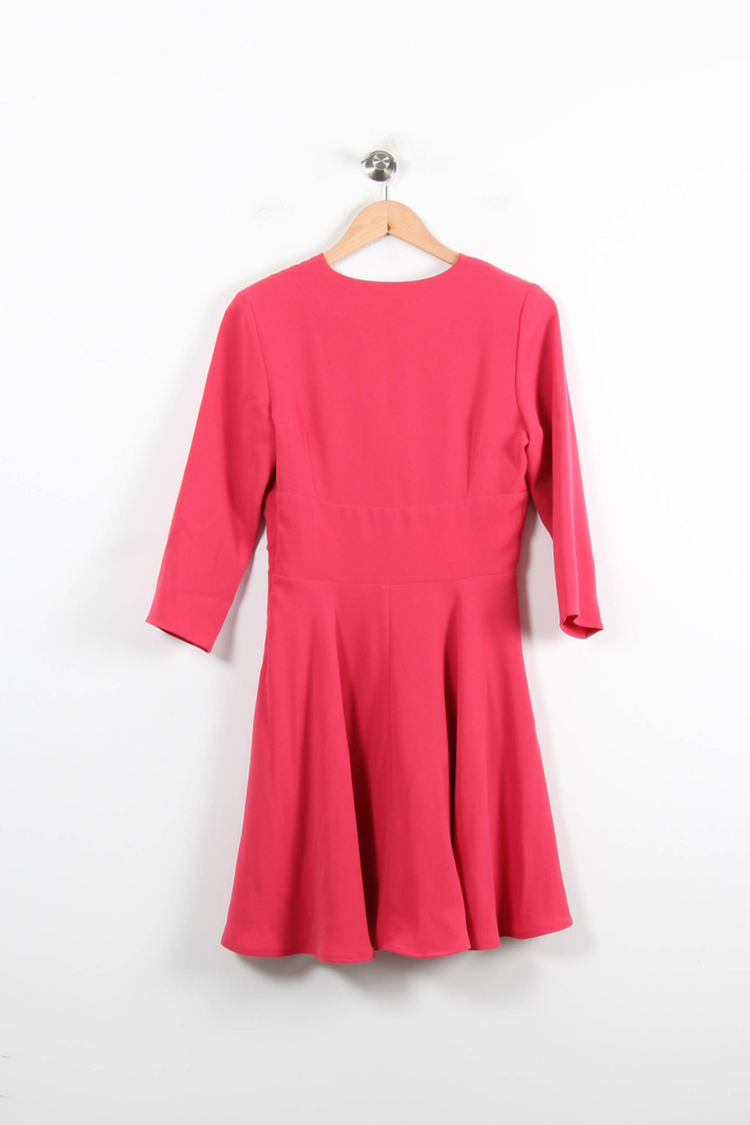Robe Midi Rose - Taille S/36 de la marque Claudie Pierlot | PARAD62000 - Vendu par Paradigme - Image 4