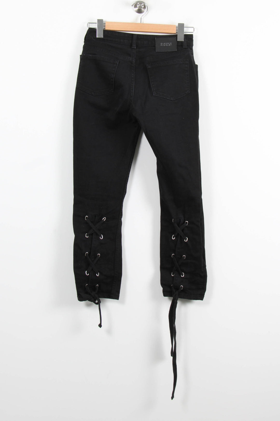 Jean Noir - Taille XS/34 de la marque Claudie Pierlot | PARAD62004 - Vendu par Paradigme - Image 4