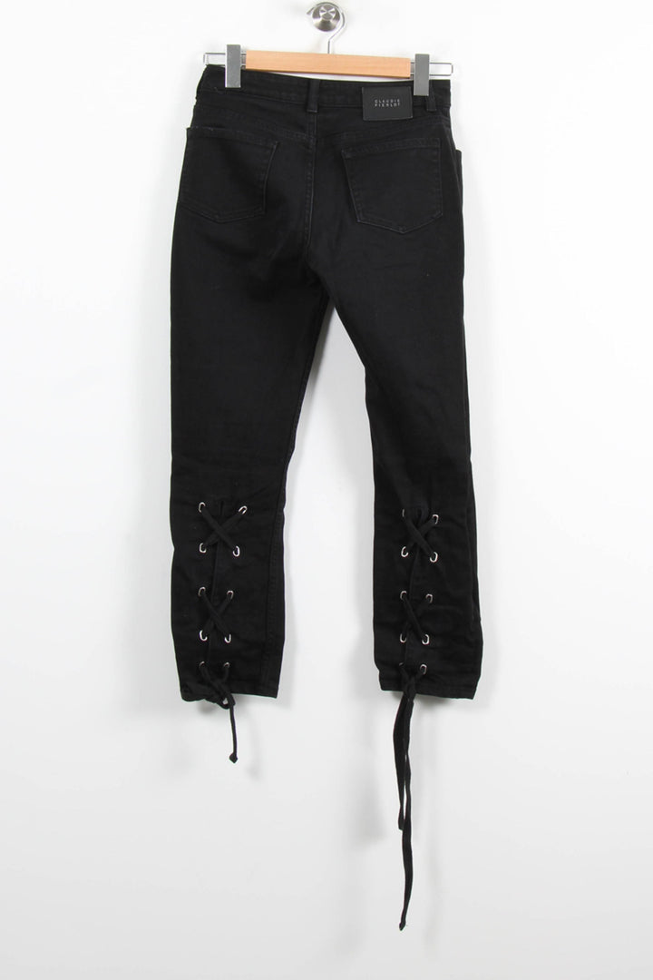 Jean Noir - Taille XS/34 de la marque Claudie Pierlot | PARAD62004 - Vendu par Paradigme - Image 4