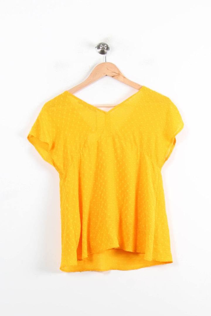 Blouse Jaune - Taille XS/34 de la marque Comptoir des Cotonniers | PARAD62006 - Vendu par Paradigme - Image 4