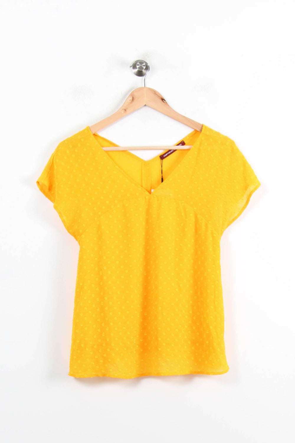 Blouse Jaune - Taille XS/34 de la marque Comptoir des Cotonniers | PARAD62006 - Vendu par Paradigme - Image 2
