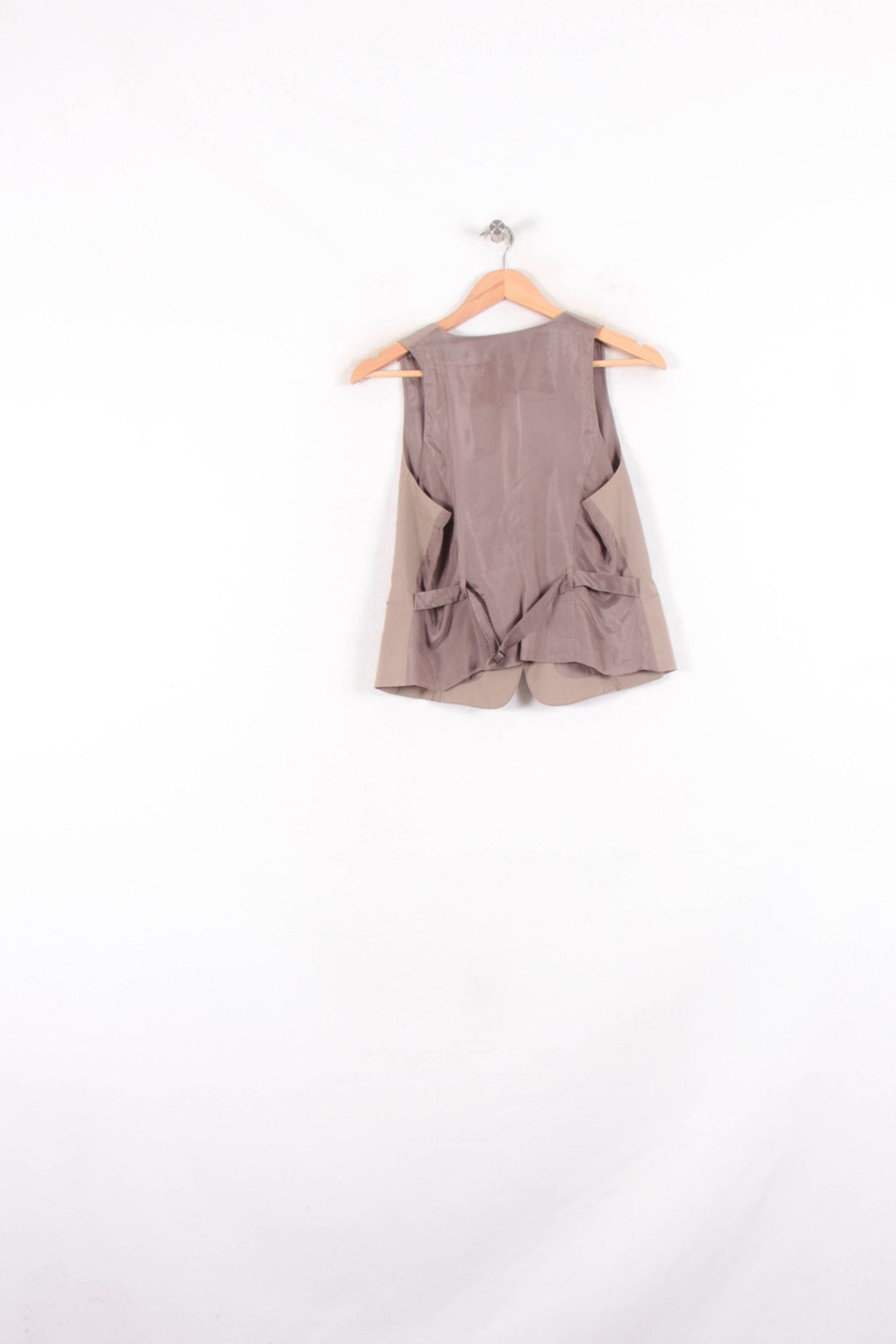 Gilet Marron - Taille L/40 de la marque IKKS | PARAD62008 - Vendu par Paradigme - Image 4