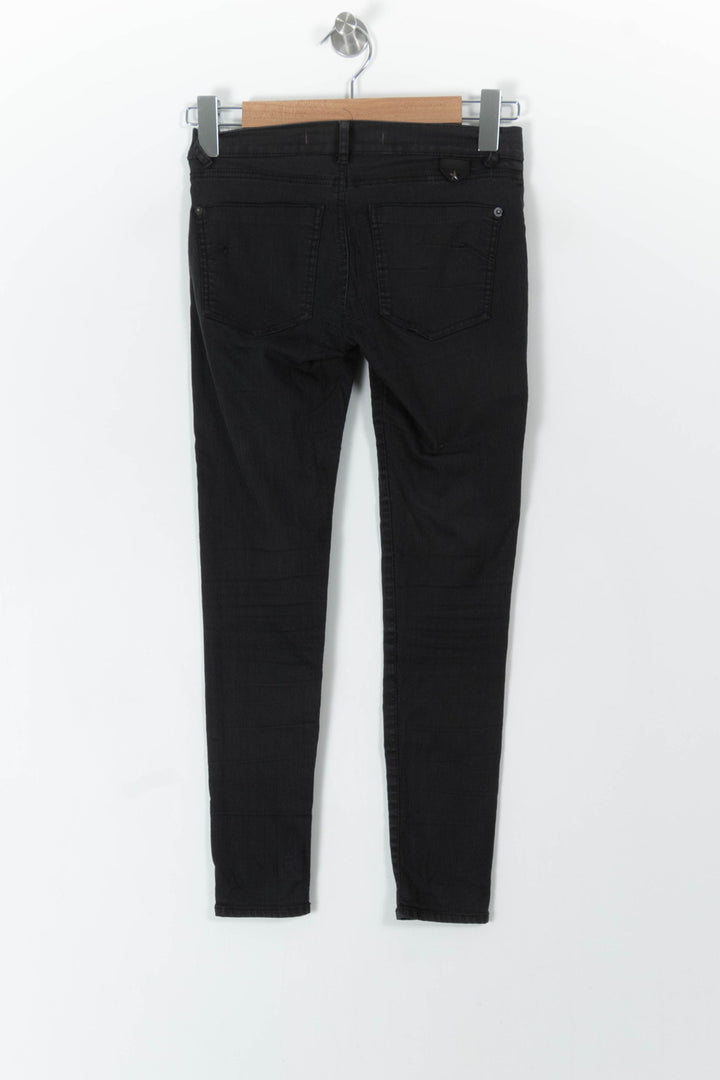 Jean Skinny Noir - Taille XS/34 de la marque IKKS | PARAD62011 - Vendu par Paradigme - Image 4