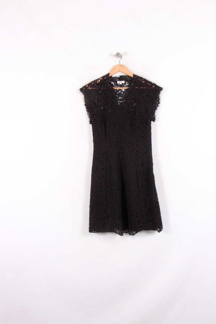 Robe Dentelle Noire - Taille S/36 de la marque Claudie Pierlot | PARAD62013 - Vendu par Paradigme - Image 2