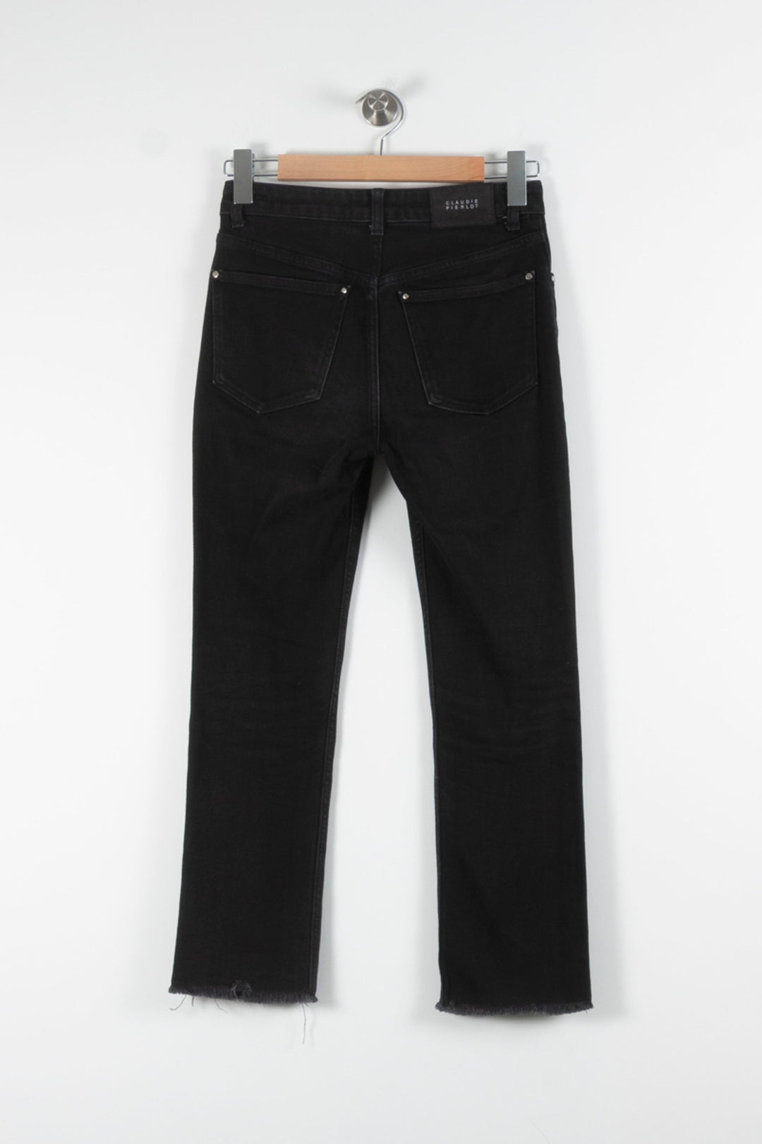 Jean Noir - Taille S/36 de la marque Claudie Pierlot | PARAD62029 - Vendu par Paradigme - Image 4