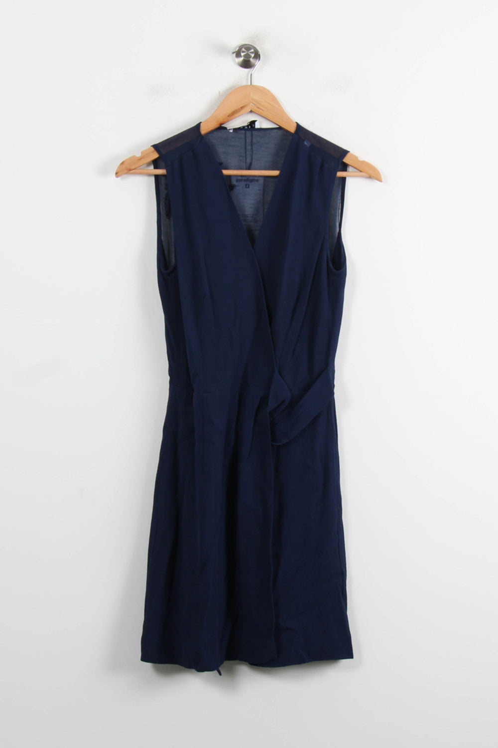 Robe Sans Manches Bleue - Taille S/36 de la marque Sandro | PARAD62036 - Vendu par Paradigme - Image 2